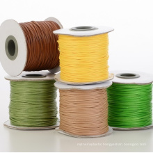 High Quality 3mm Twisted Wax Cord Green